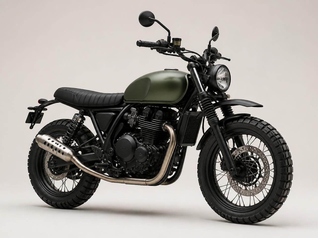 Illustrasjon av Triumph Scrambler 400 X